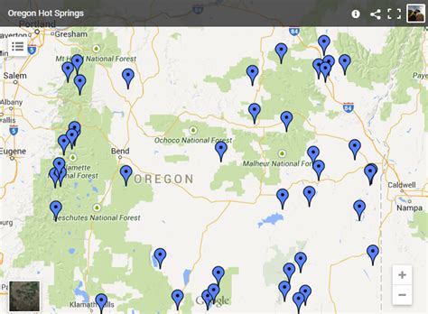 Oregon Hot Springs Map – SoakOregon.com.